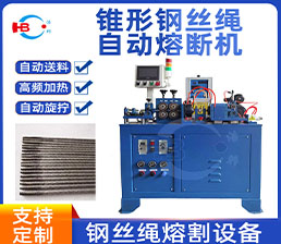 <span style='color:#0000FF'>51-1/6mm尖錐頭鋼絲繩擰熔斷機</span>